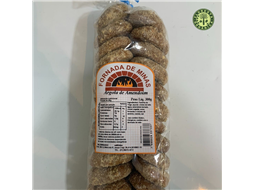 Biscoito argola de amendoim