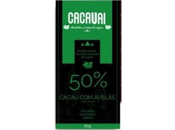 Chocolate Barra de Cacau 50% com avels