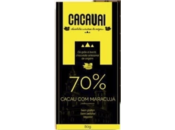 Chocolate Barra de Cacau 70% com maracuj