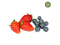 Combo mirtilo + morango Juranda (500g de cada)