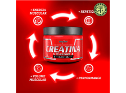 Creatina 100% pura Hardcore Integral Medica