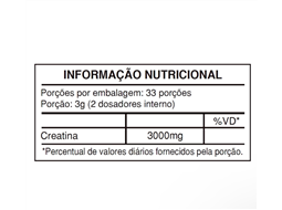 Creatina monohidratada e micronizada