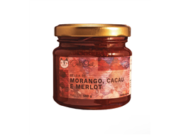 Geleia de Morango, Cacau e Merlot