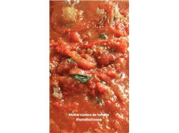 Molho Rstico de Tomate Tomilho Fresco