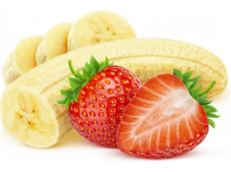 Whey Protein 100% morango e banana